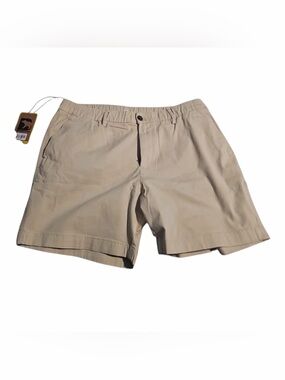 Men's Bearbottom Elastic Waist Khaki Shorts